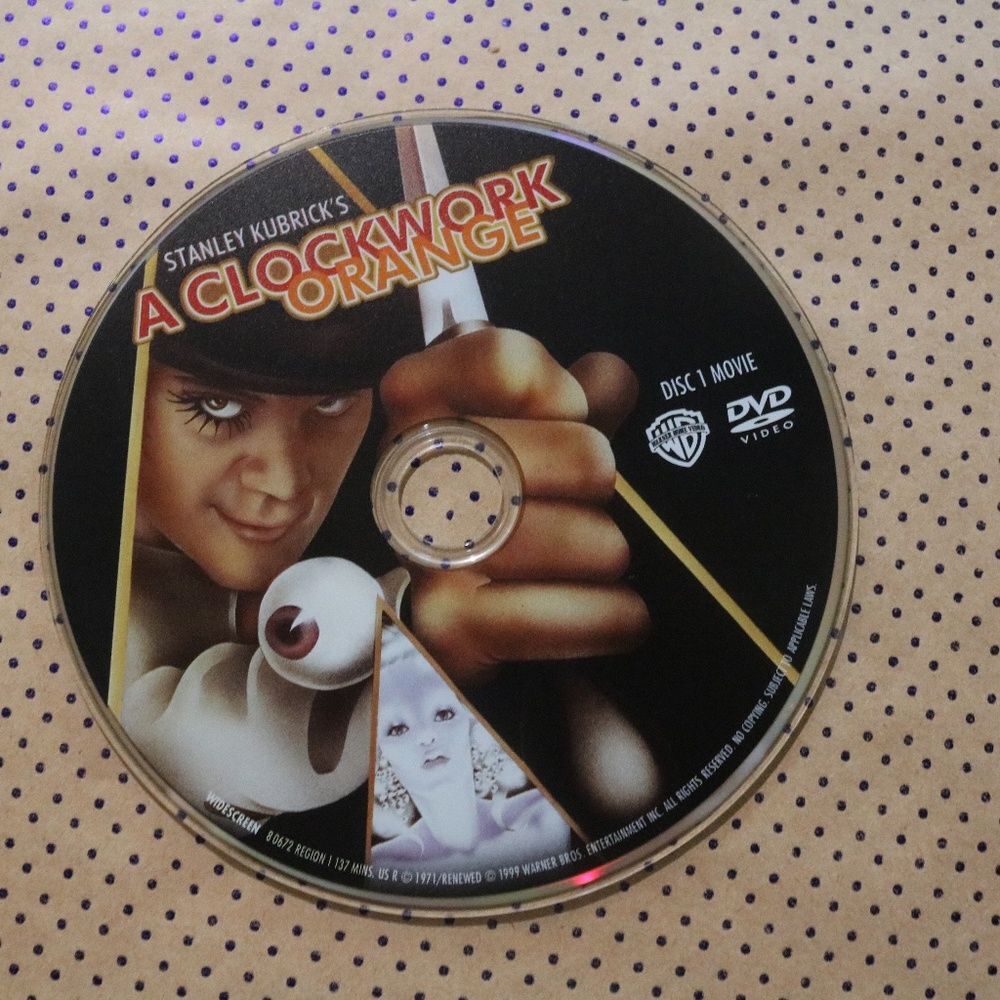 A Clockwork Orange DVD DISC ONLY